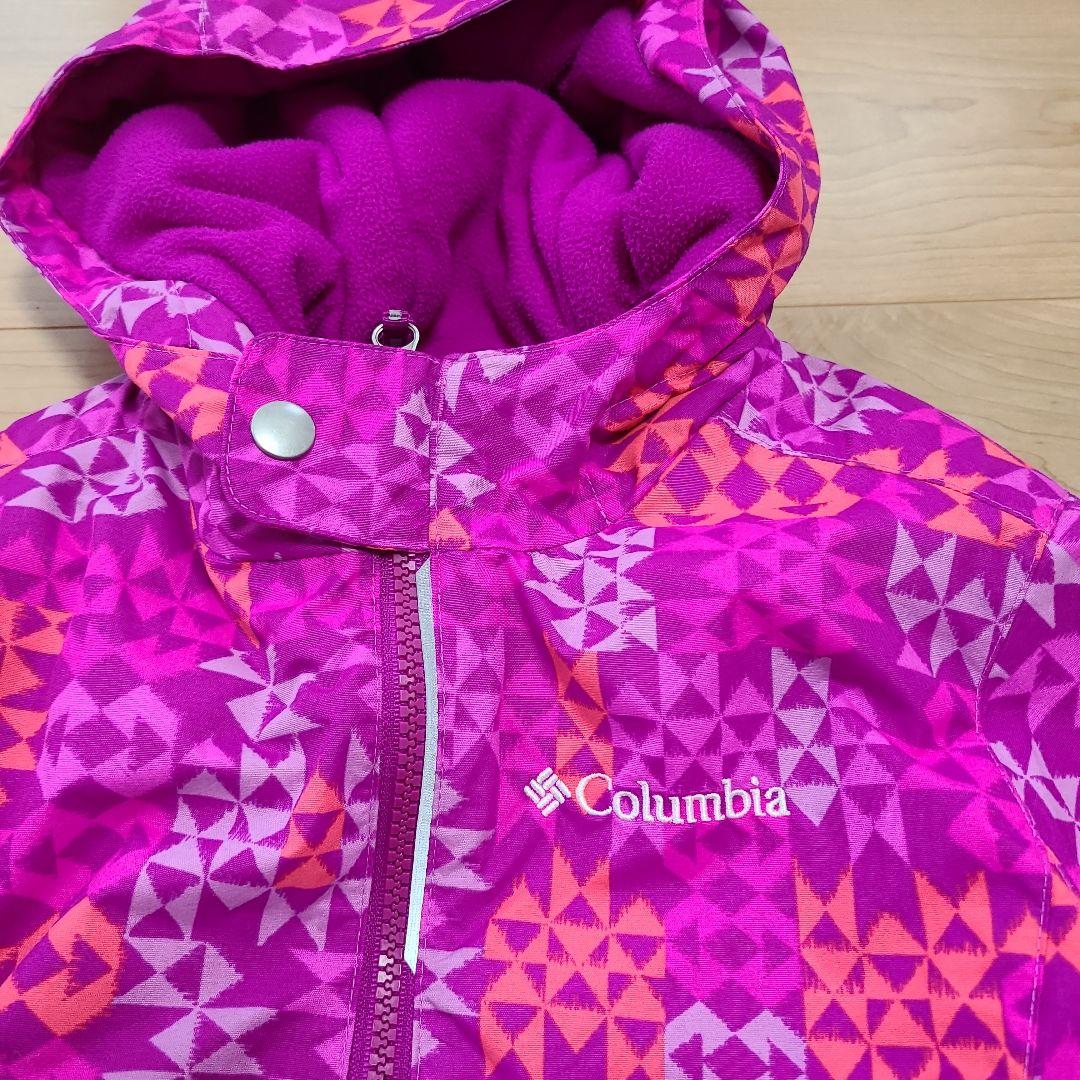 Columbia 子ども用スキーウェアセット XXS ピンク