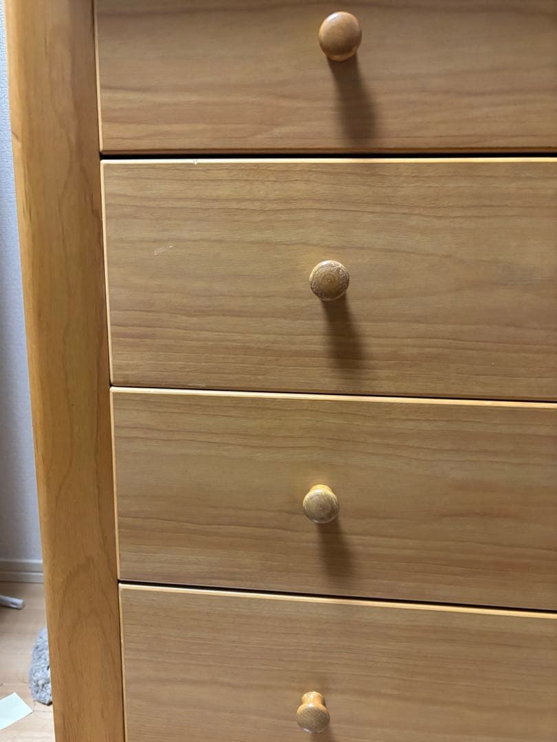 東海家具　タンス　4段　チェスト