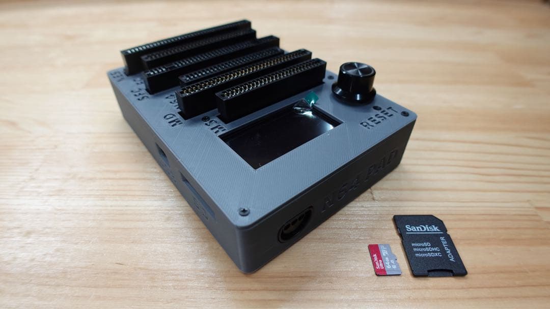 CartridgeReader V5 SA1対応 自動電圧選択【ダークグレー】