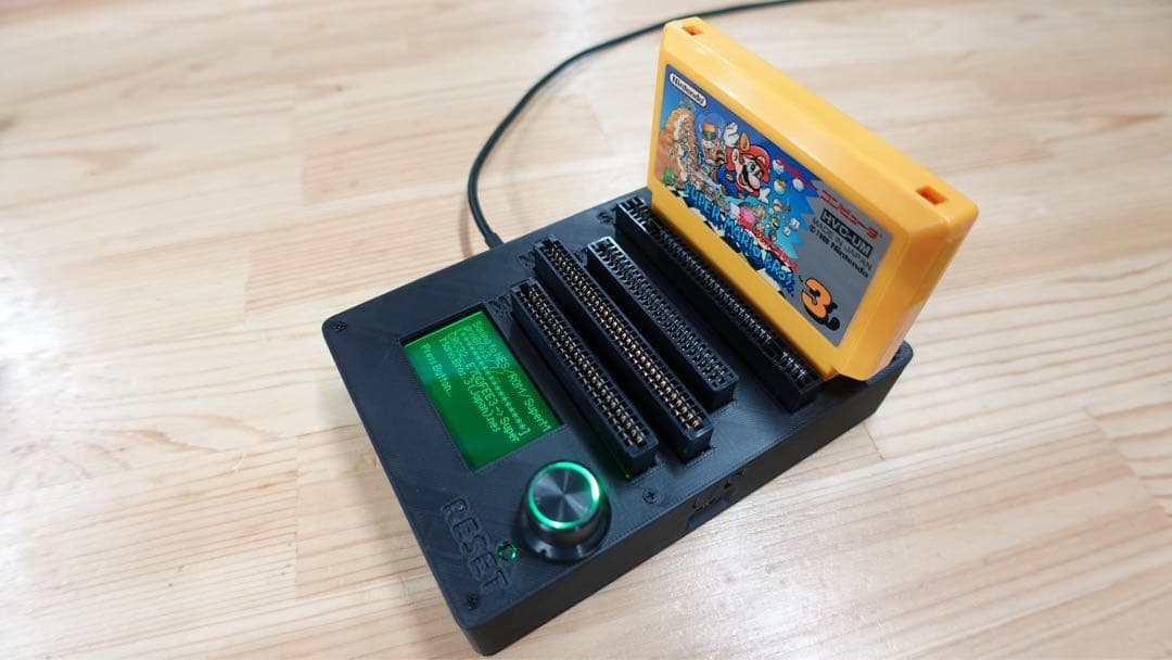 CartridgeReader V5 SA1対応 自動電圧選択【ダークグレー】