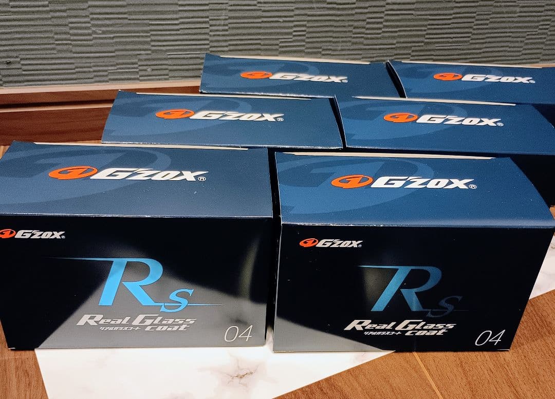 G'zox Real Glass Coat Rs 6個セット