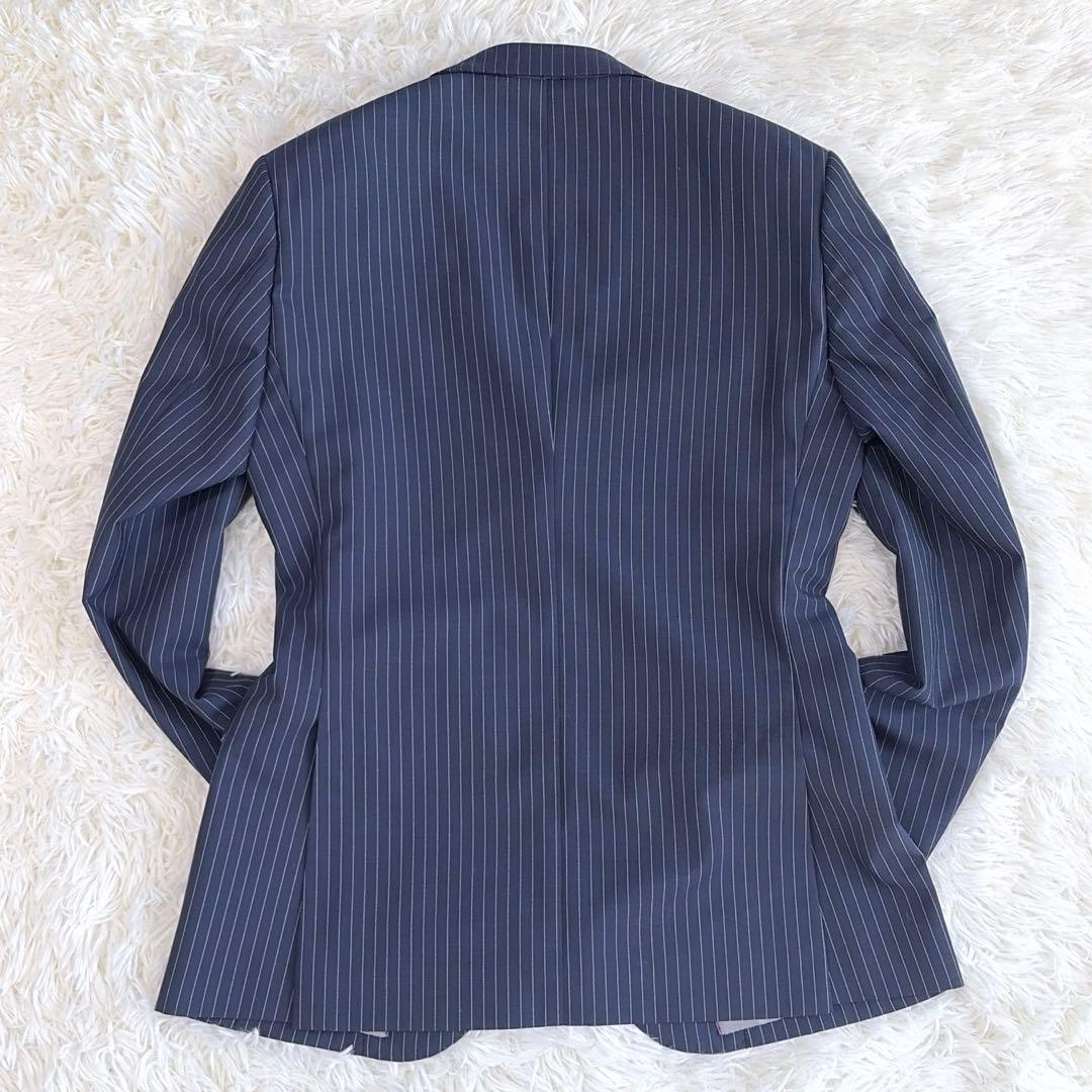 美品✨希少　ブルックスブラザーズセットアップ　ネイビー　ストライプ　ペイズリー柄