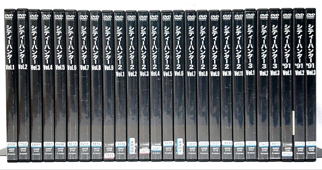 CITY HUNTER/シティーハンター【1～3 + 91】DVD 全26巻