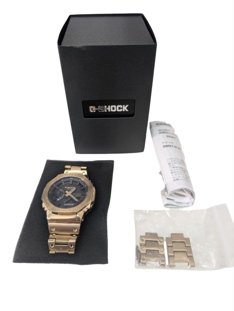 G-SHOCK CASIO フルメタル ゴールド GM-B2100GD-9AJF