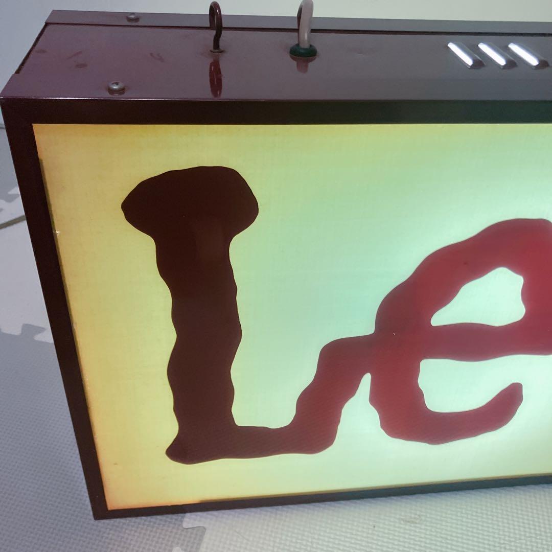 Lee ヴィンテージ　電飾看板　LEE ライト　看板　電球付き