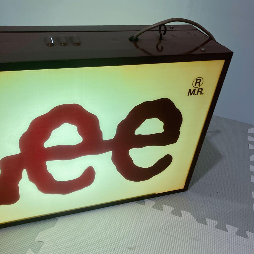 Lee ヴィンテージ　電飾看板　LEE ライト　看板　電球付き