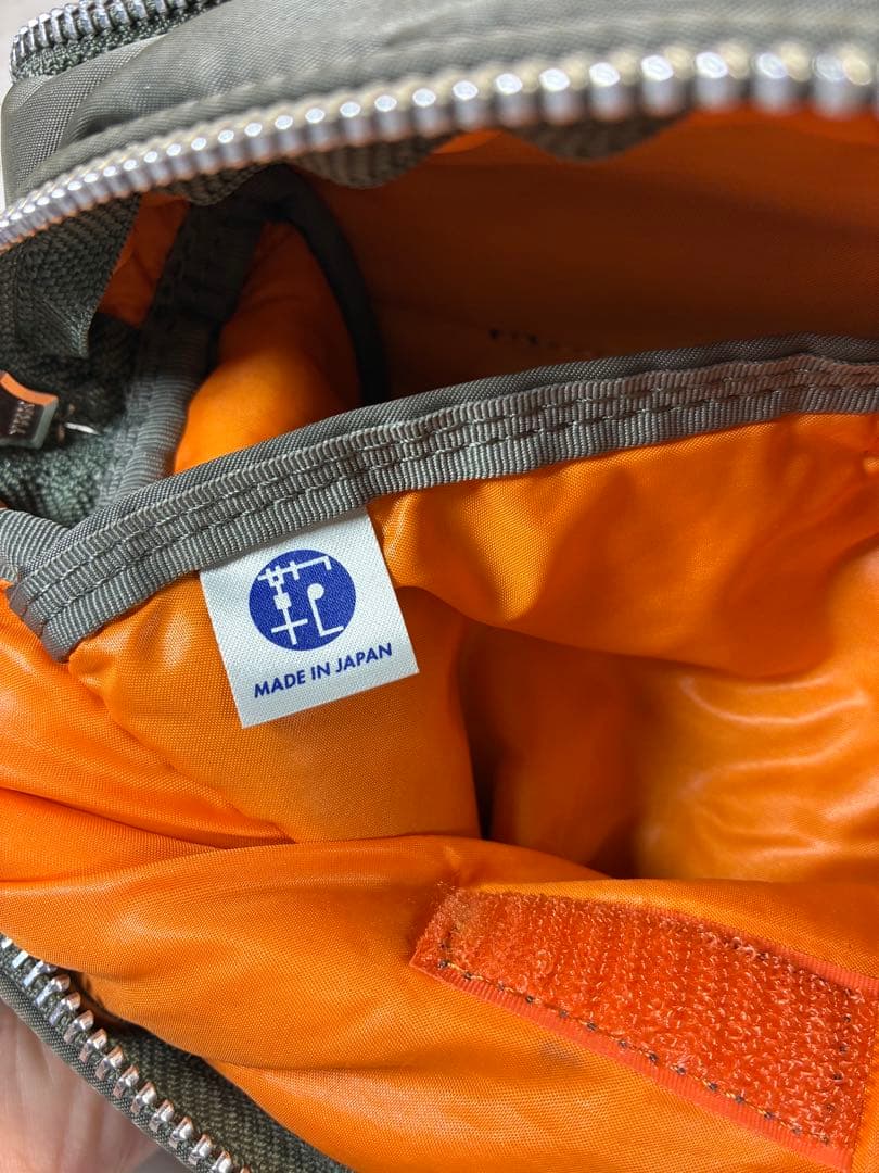 [未使用級] PORTER　タンカー　２層　ショルダーバッグ　M　シルバーグレー