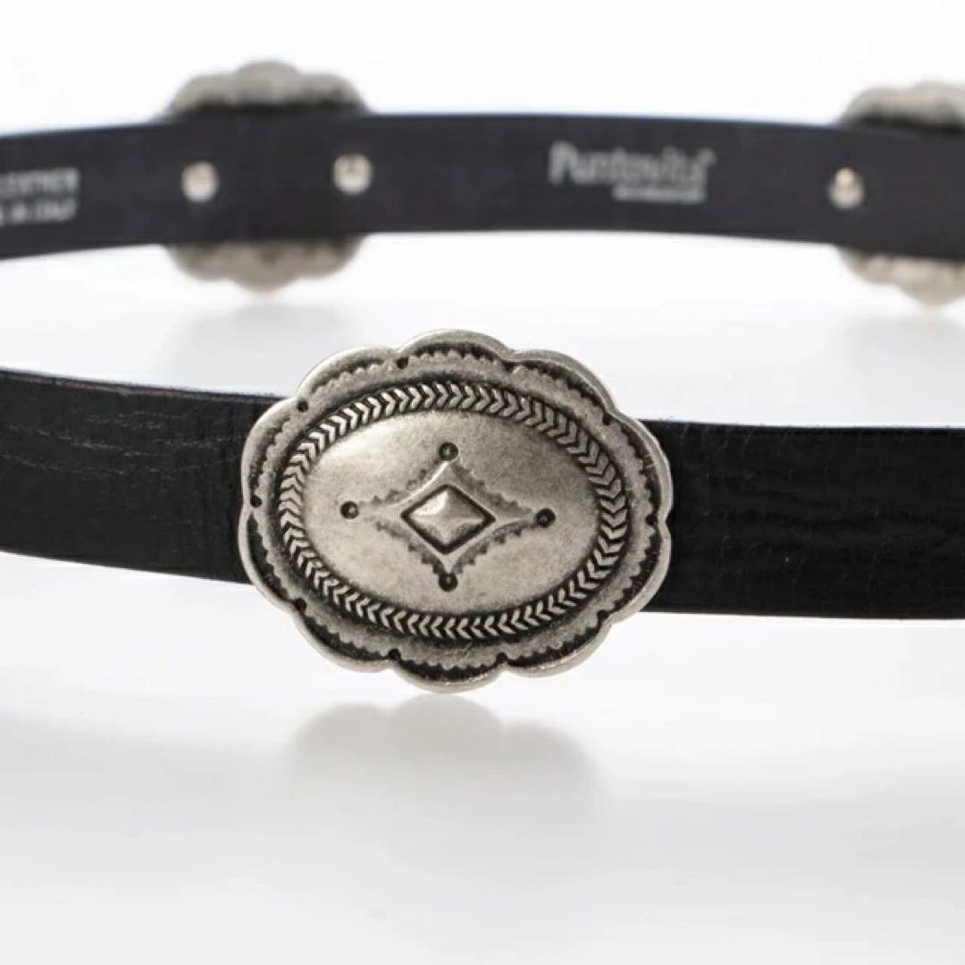 PUNTOVITA プントヴィータ レザーコンチョベルト