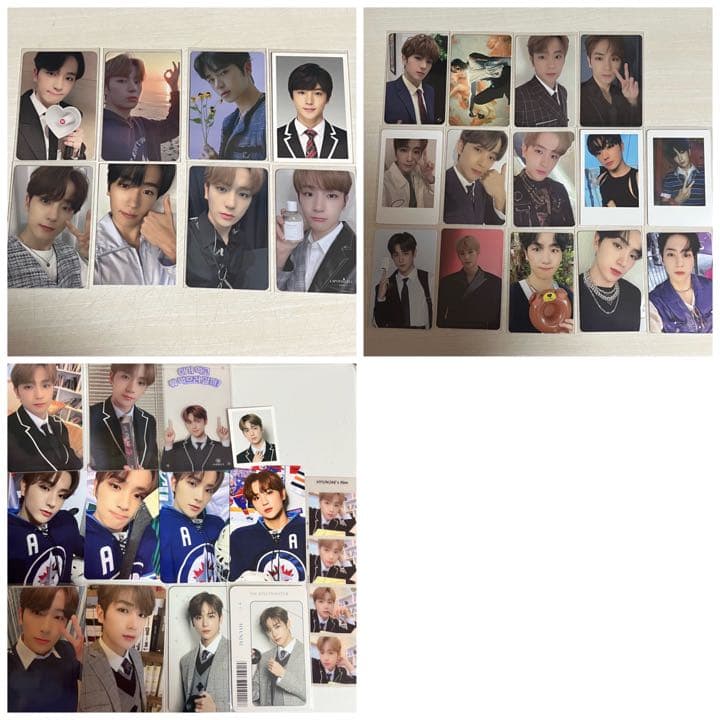 the boyz ヒョンジェ　トレカ　セット　証明写真