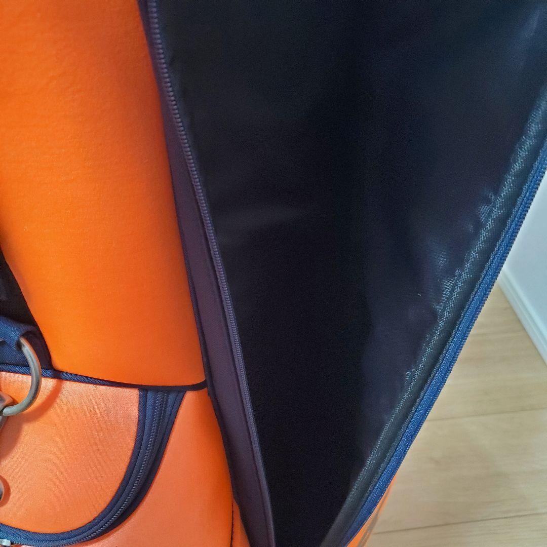 JACK BUNNY PEARLYGATES キャディバッグ オレンジ 美品