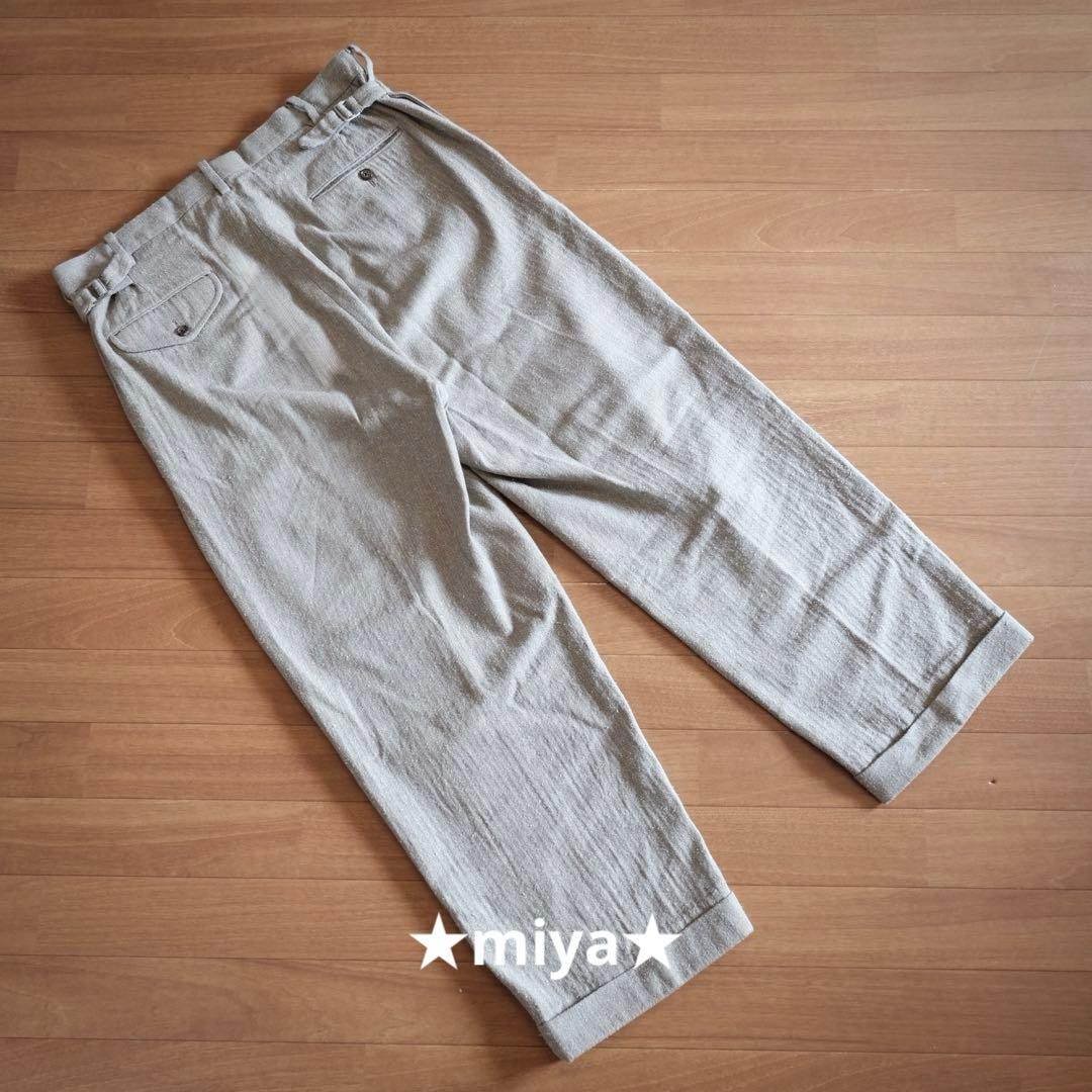 A.PRESSE / Herringbone Trousers / スラックス