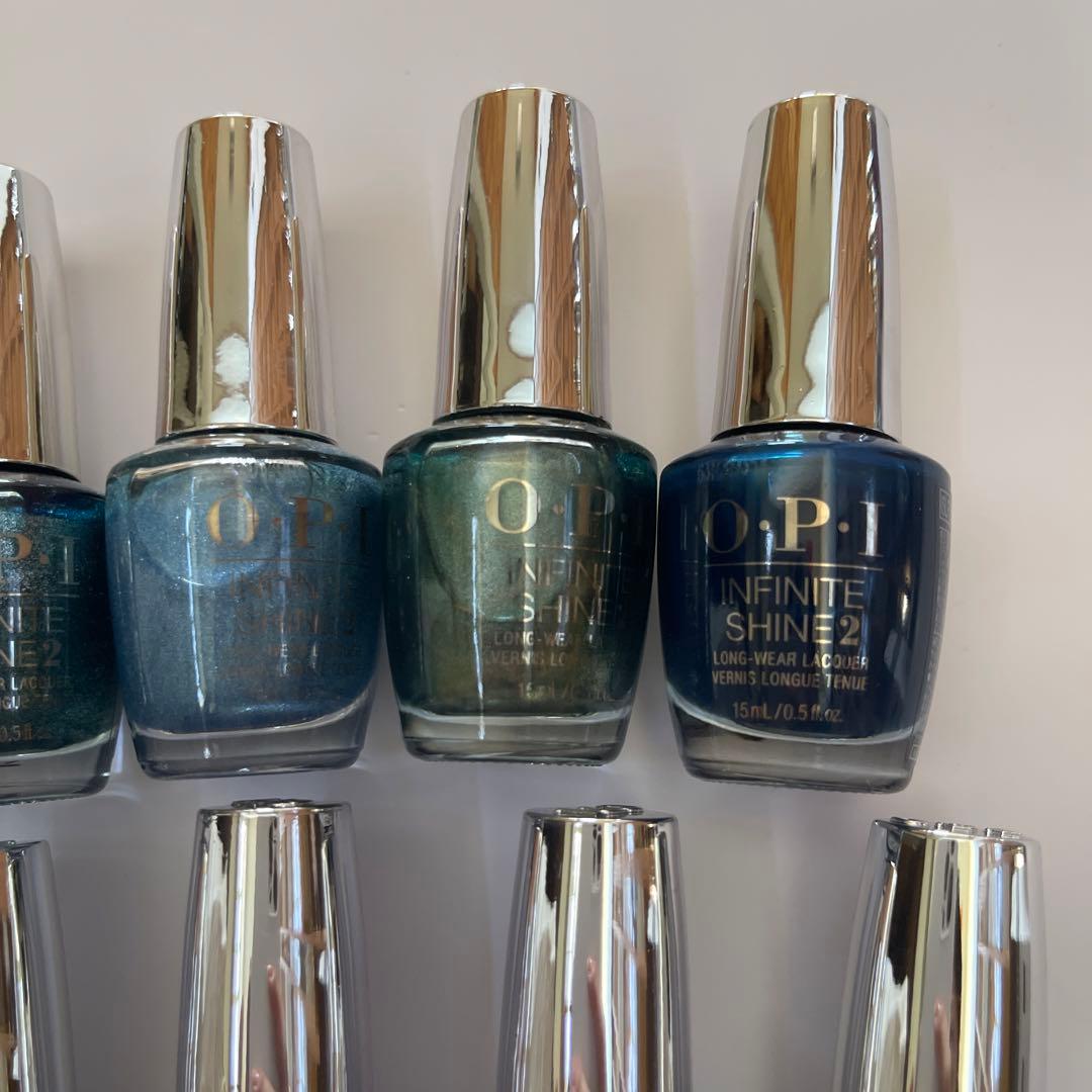 【スーパーセール❗️新品】 OPIインフィニットシャイン〔青系〕まとめ売り