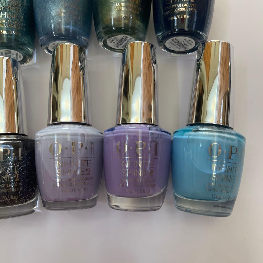 【スーパーセール❗️新品】 OPIインフィニットシャイン〔青系〕まとめ売り