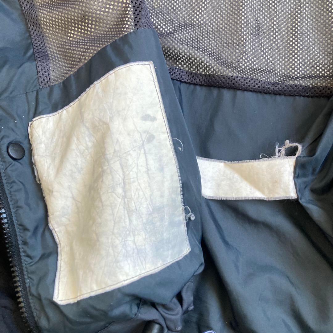 90s コロンビア ナイロンジャケット ドローコード ダブルジップ