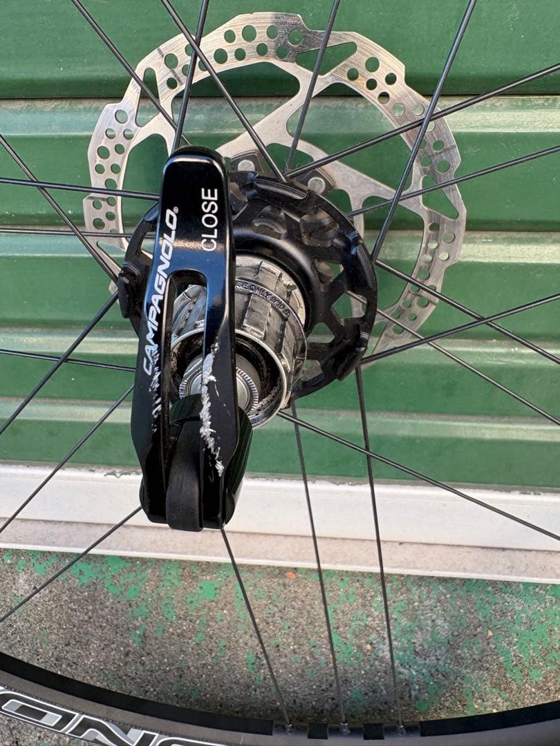 カンパニョーロ　ホイール　ゾンダ ディスクローター付き仕様　クイックレリース
