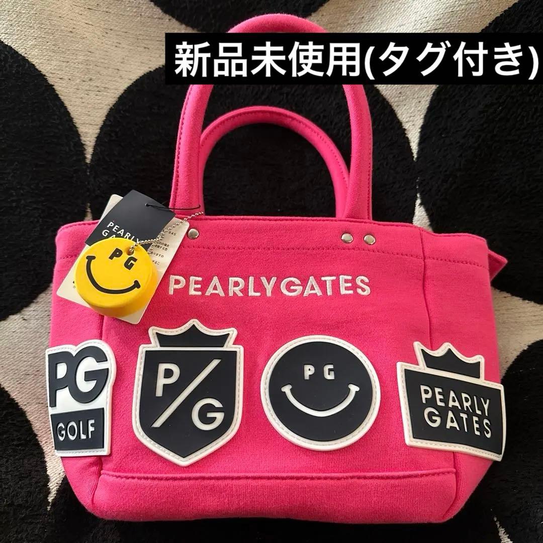 新品 未使用★タグ付き★パーリーゲイツ カートバック トートバック ピンク