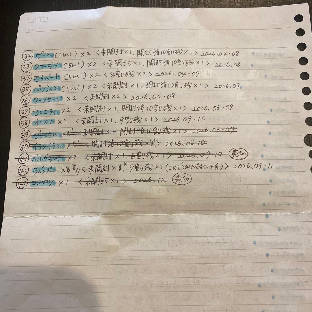 ドテラ　エッセンシャルオイル　おまとめ　セット