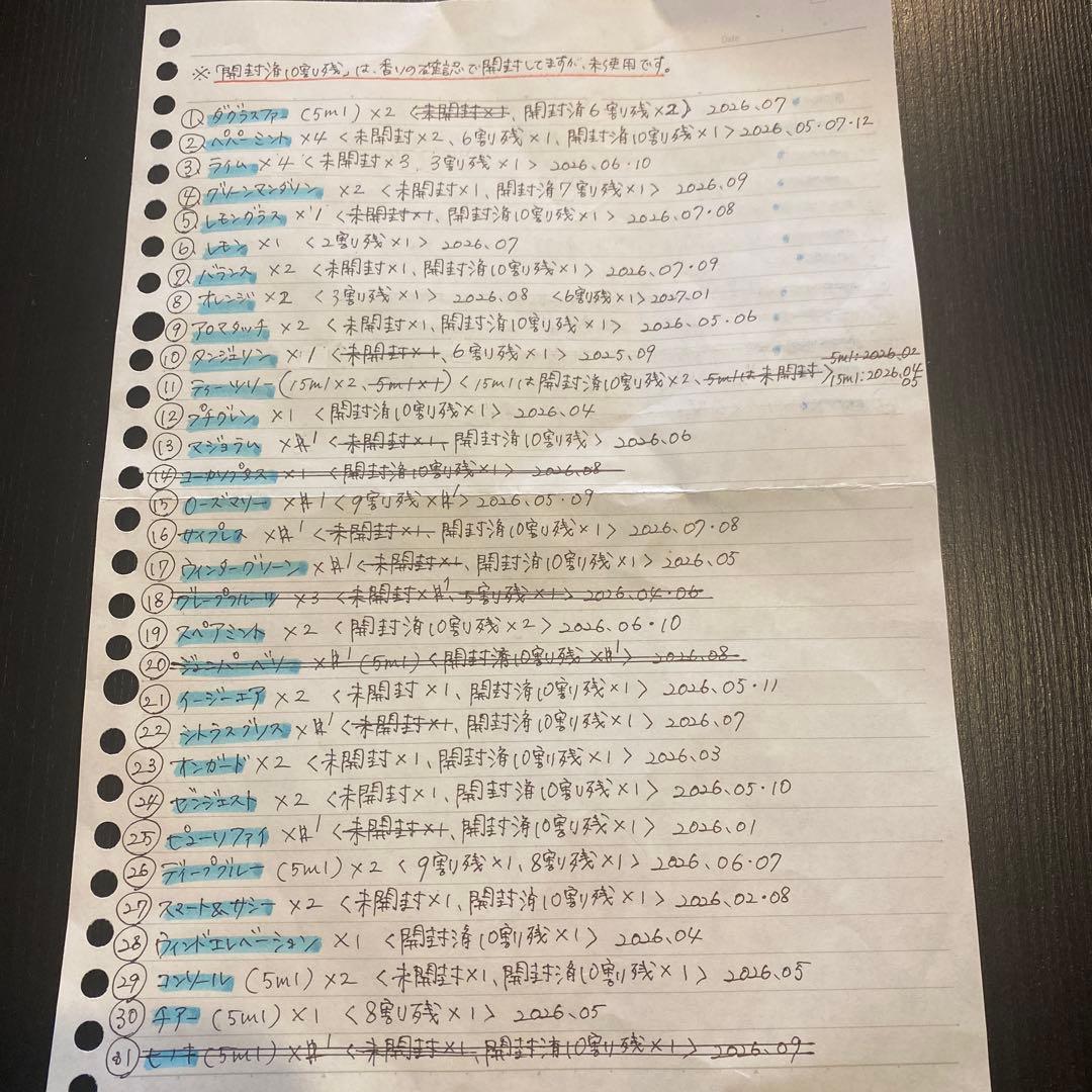 ドテラ　エッセンシャルオイル　おまとめ　セット