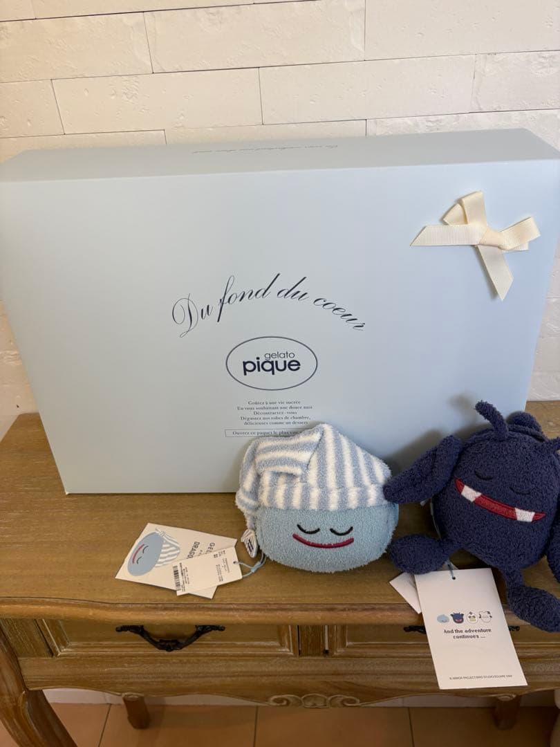 ジェラピケ ドラクエ スライムピロー＆ポーチ ギフトBOX付