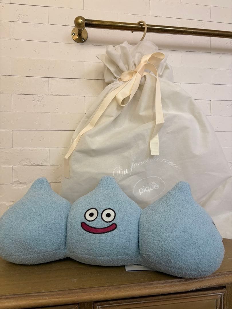 ジェラピケ ドラクエ スライムピロー＆ポーチ ギフトBOX付