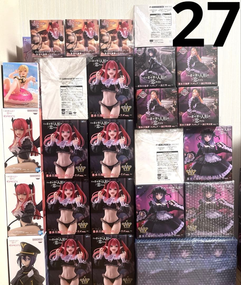着せ恋　フィギュア　まとめ売り　黒江雫　海夢　T-most タイクレ　プライズ