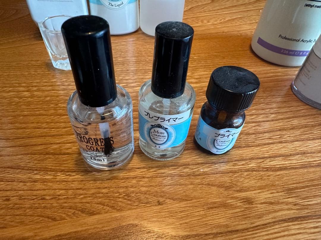 モアクチュールなど　アクリルパウダーセット