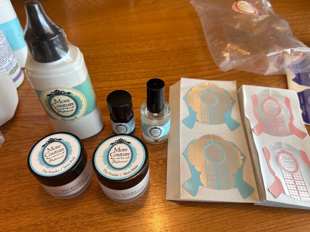 モアクチュールなど　アクリルパウダーセット