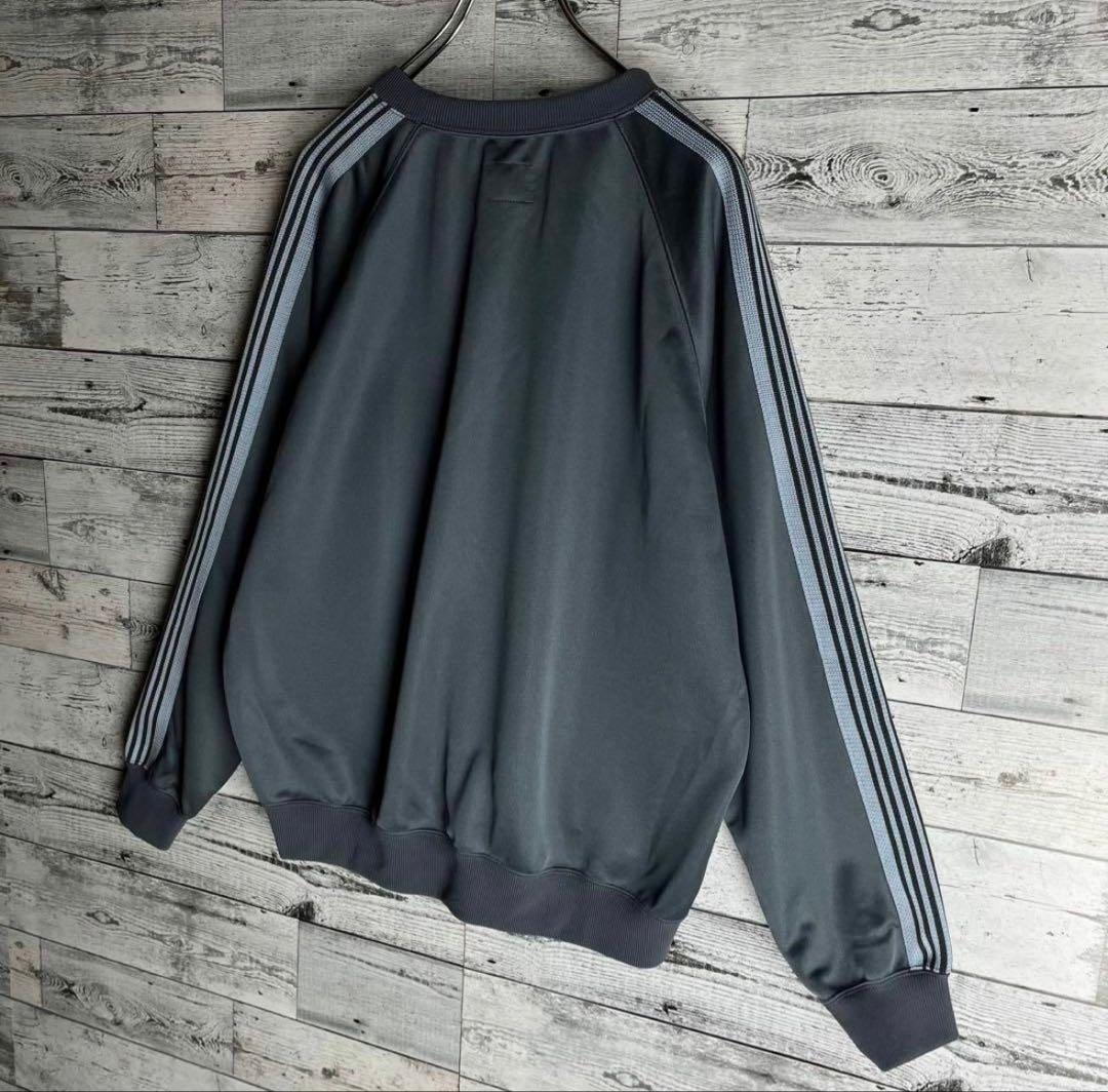 【希少カラー】Needlesワンポイント刺繍ロゴパピヨントラックスウェット