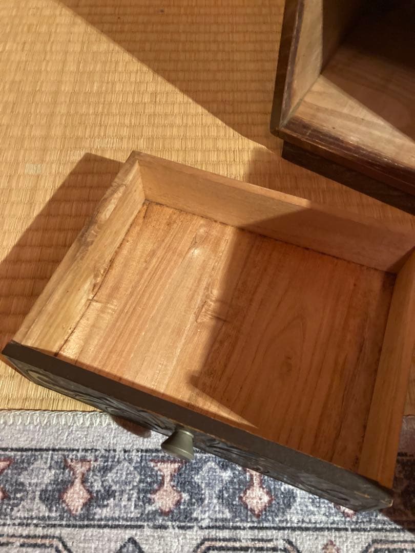 年代物　姿見　鏡台　化粧台　鏡　昭和レトロ　昭和家具　古民家