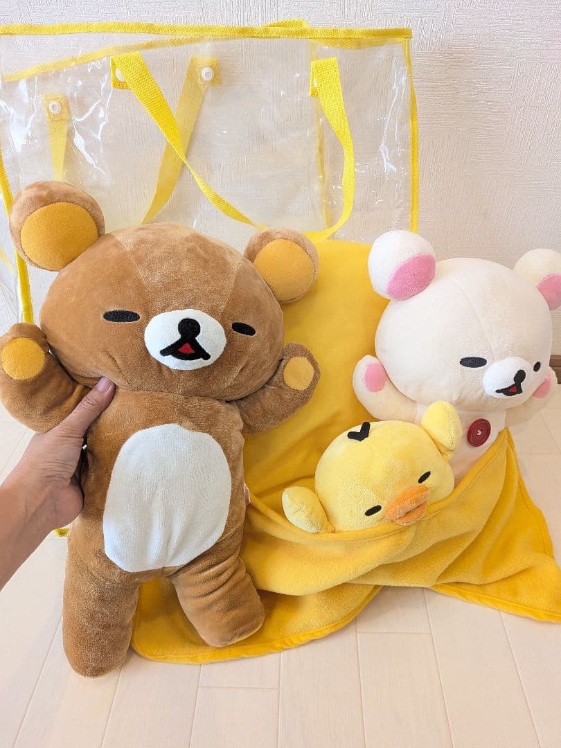 激レア　リラックマ みんなでお昼寝ぬいぐるみ　限定　2005　大　San-X