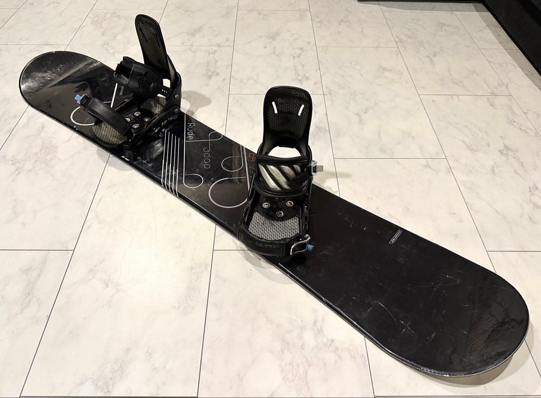 Salomon Rude 154cm スノーボード ビンディング付き