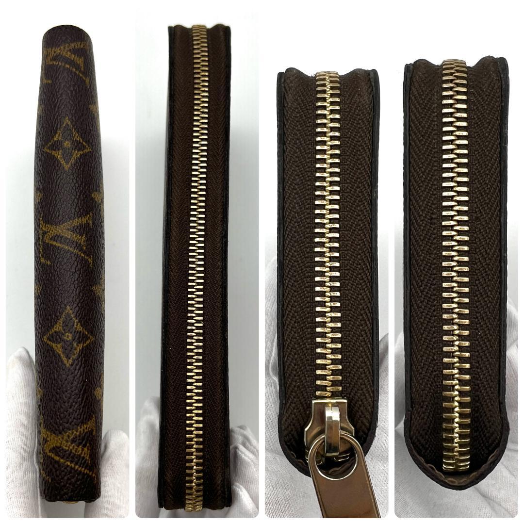 【超極美品】ルイヴィトン モノグラム ジッピーウォレット 長財布 C100