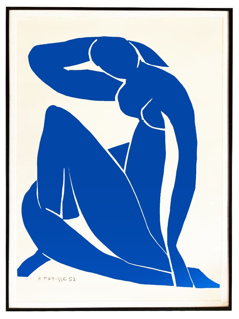 H. Matisse 1952 複製シルクスクリーンアート