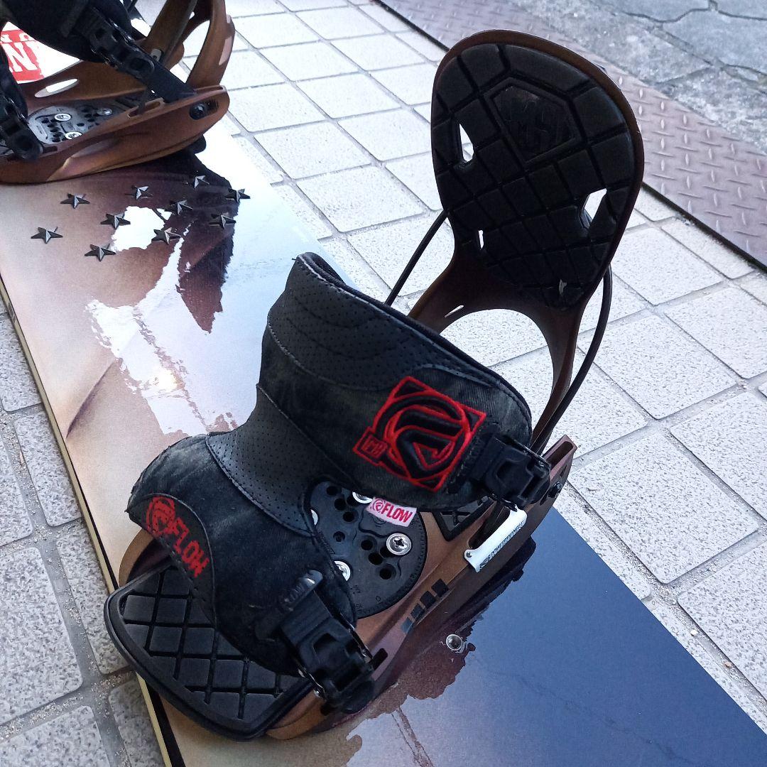 美品◎TECHNINE スノーボード BLUNT 153