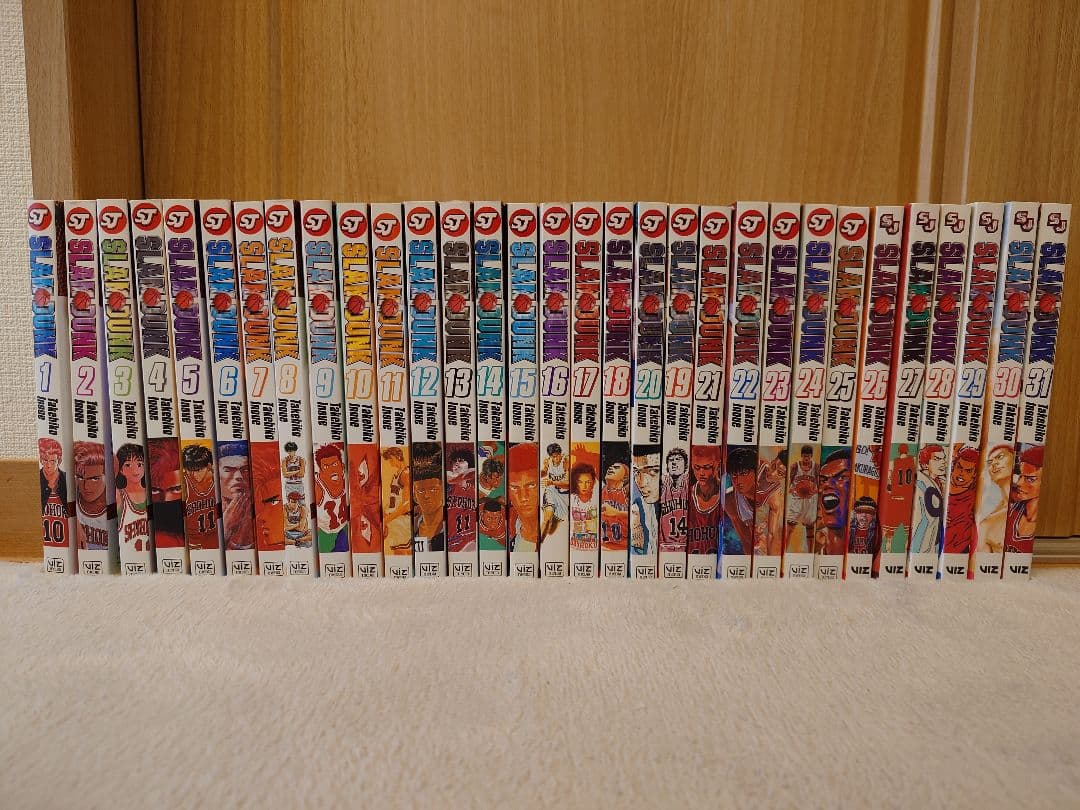英語版 SLAM DUNK 全巻セット
