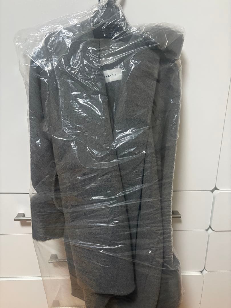 【新品未使用】FRAY I.D ファーリバーミドルコート グレー