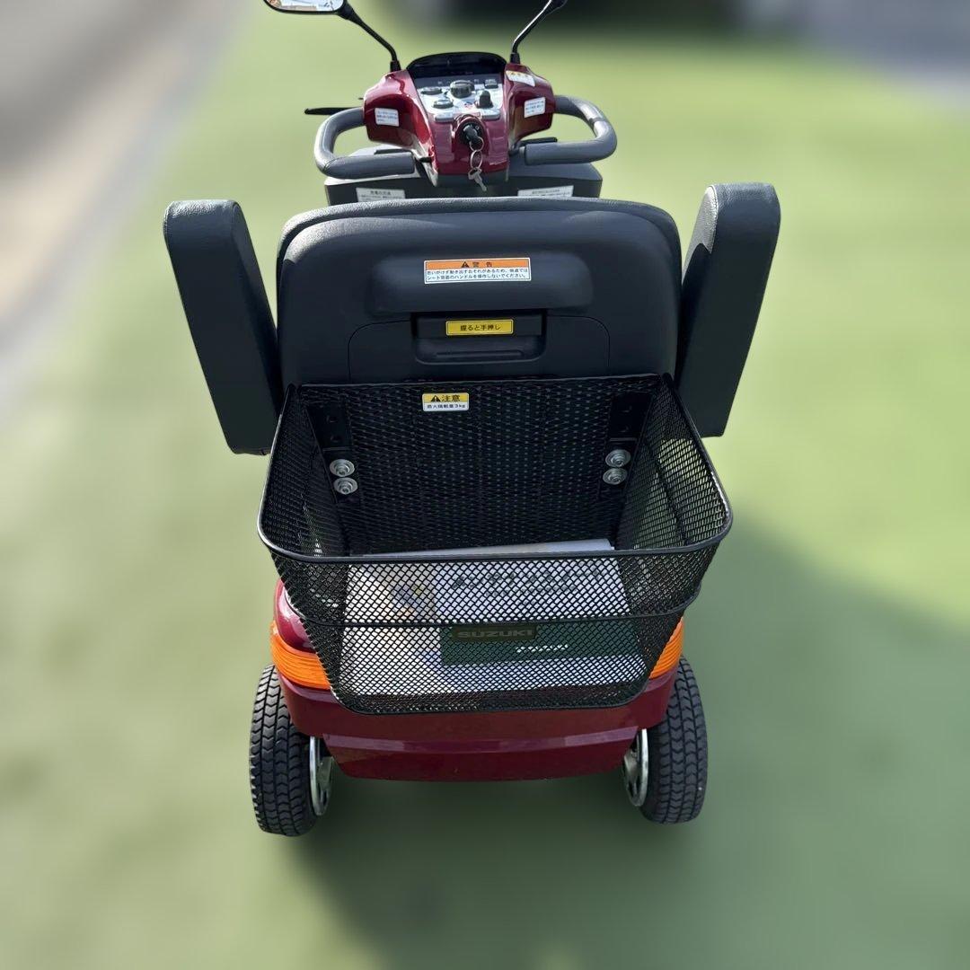 【極美車セニアカー】電動カート　シルバーカー　スズキ　管理番号24