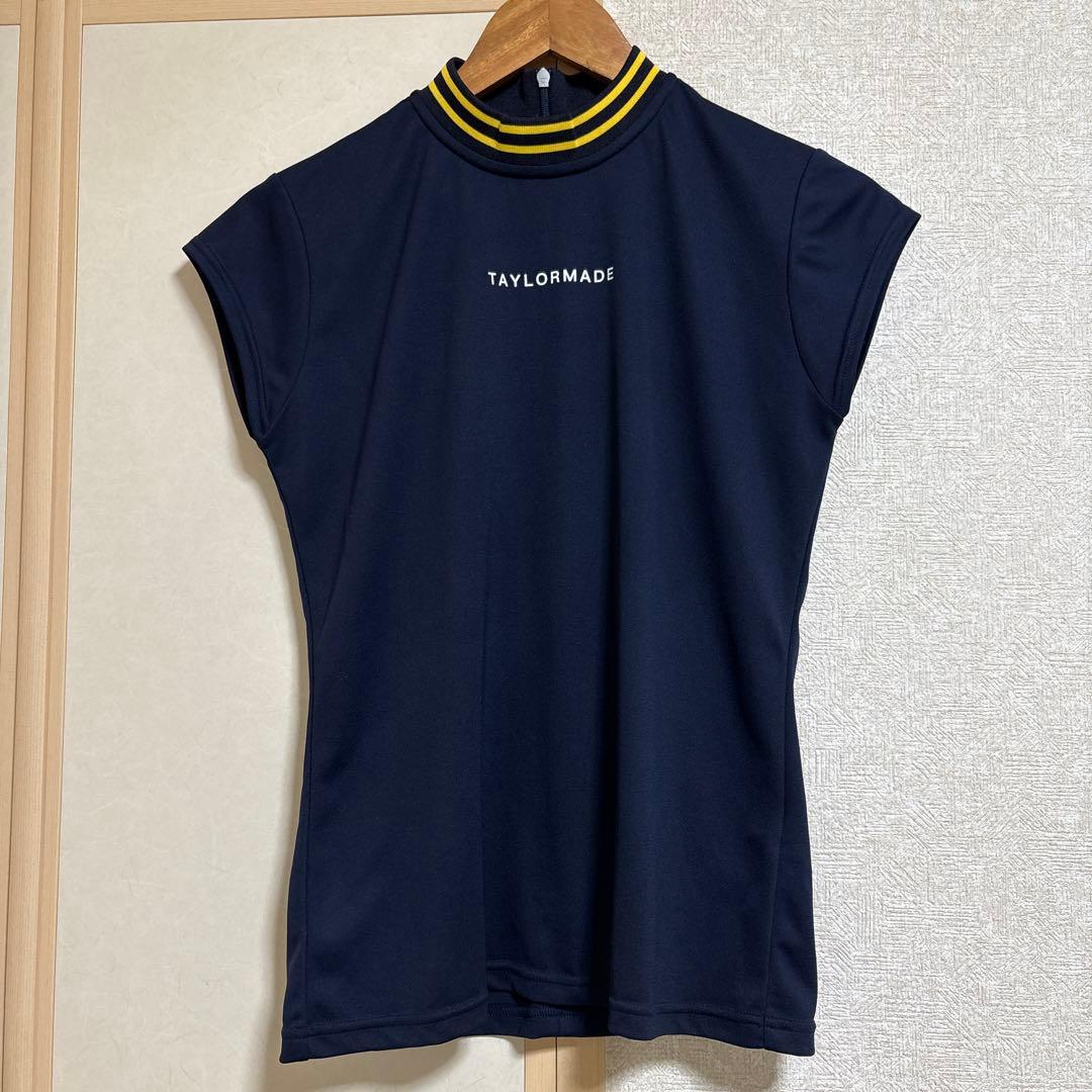 テーラーメイド　ゴルフ　ウエア　ポロシャツ プリーツスカート　2点　ネイビー系
