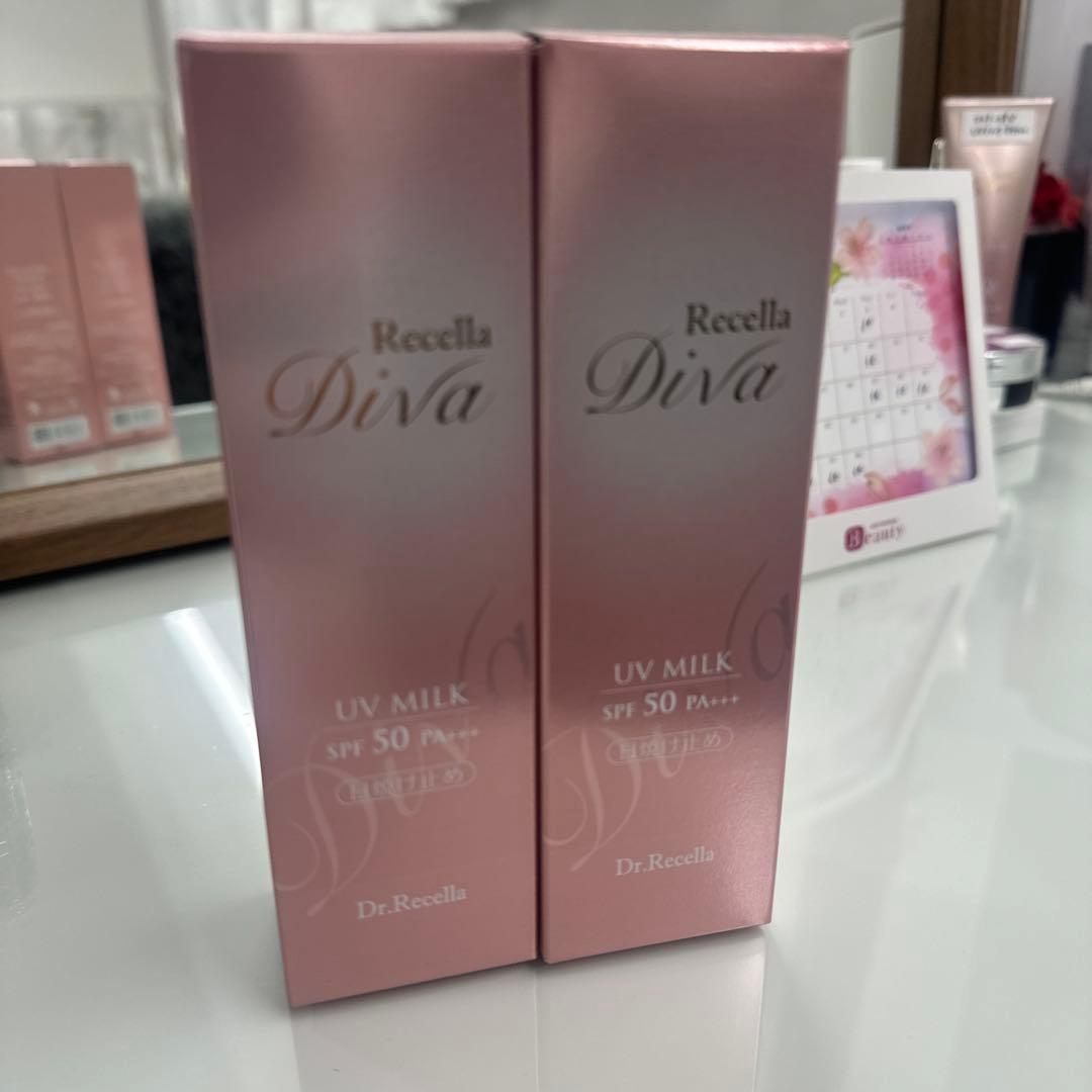 【新品】Dr.Recella Diva UV MILK SPF50+ 2本セット