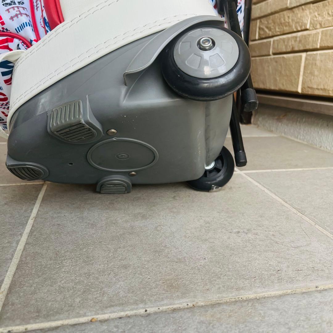 【美品】Kolwin キャディバッグ キャスター　ゴルフバッグ コルウィン