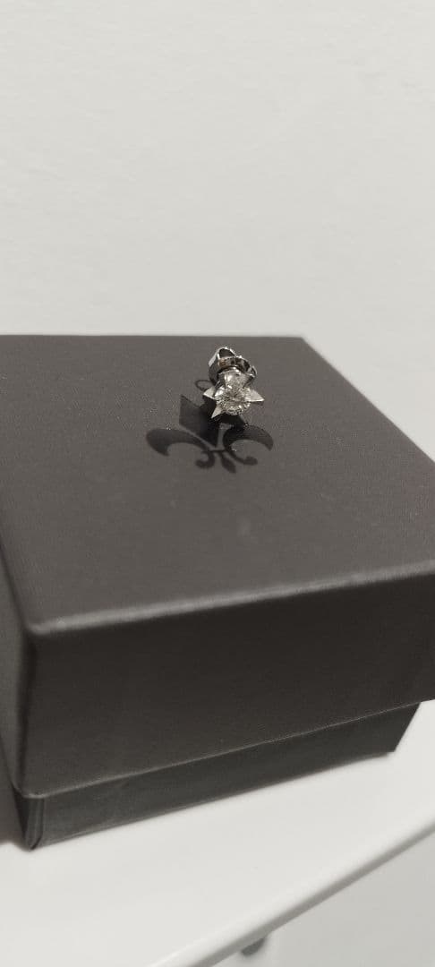 ダイヤ　プラチナ　WG 片耳ピアス