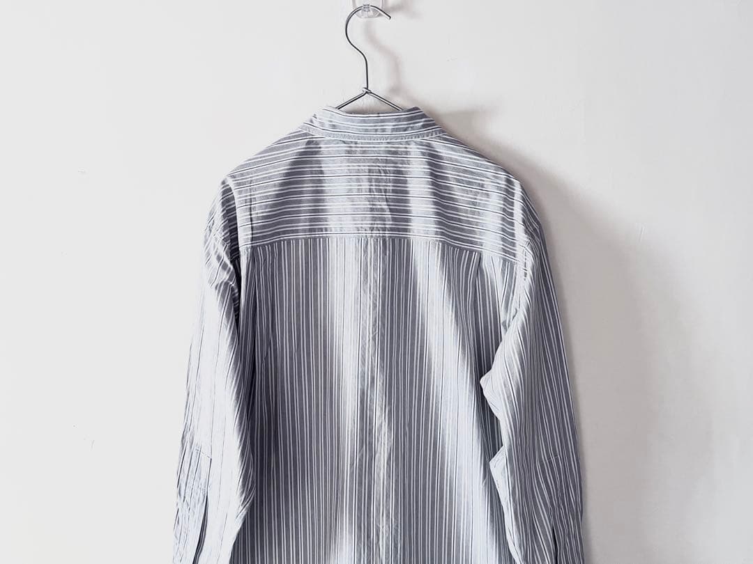 2025今季新作 マーガレットハウエル ストライプコットンシャツ カタログ掲載