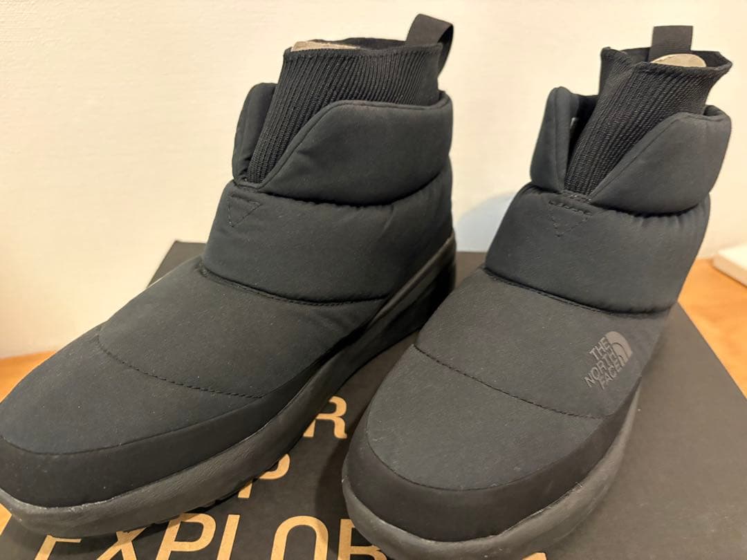THE NORTH FACE ブラックブーツ レディース25