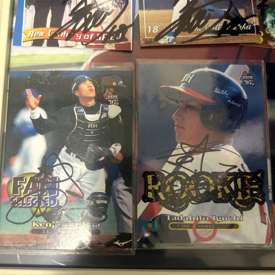 MLB OB直筆サインカード10枚セット【W松井、松坂大輔、上原浩治含む】