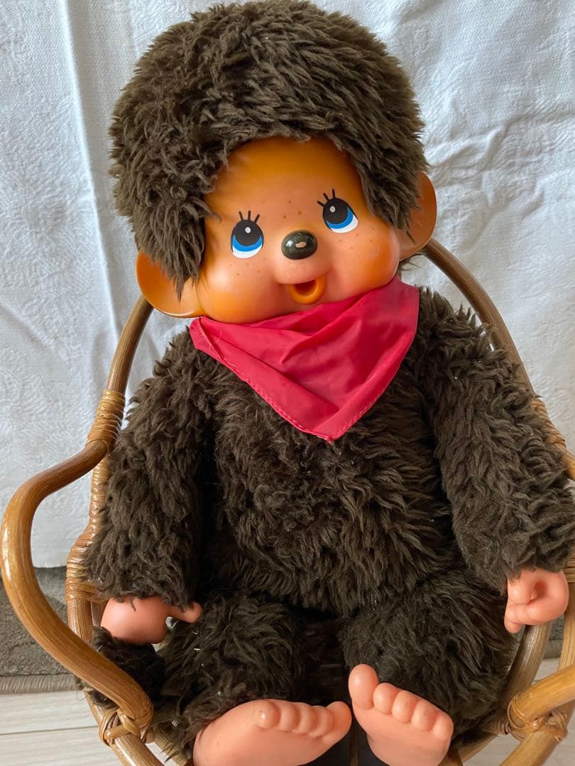 初代モンチッチ　ぬいぐるみ　Sekiguchi1974　昭和　レトロ　45cm