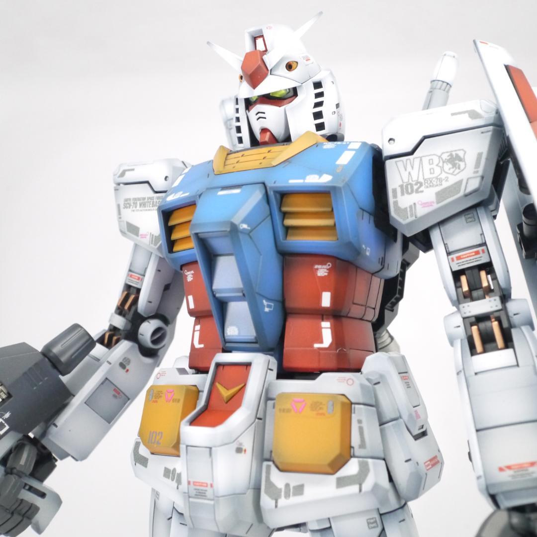 ガンプラ　MG ガンダム Ver3.0　全塗装　完成品