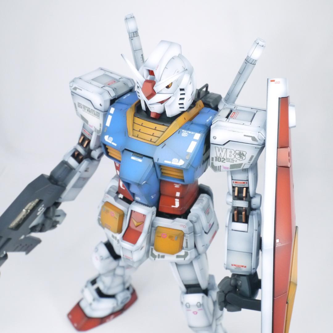 ガンプラ　MG ガンダム Ver3.0　全塗装　完成品