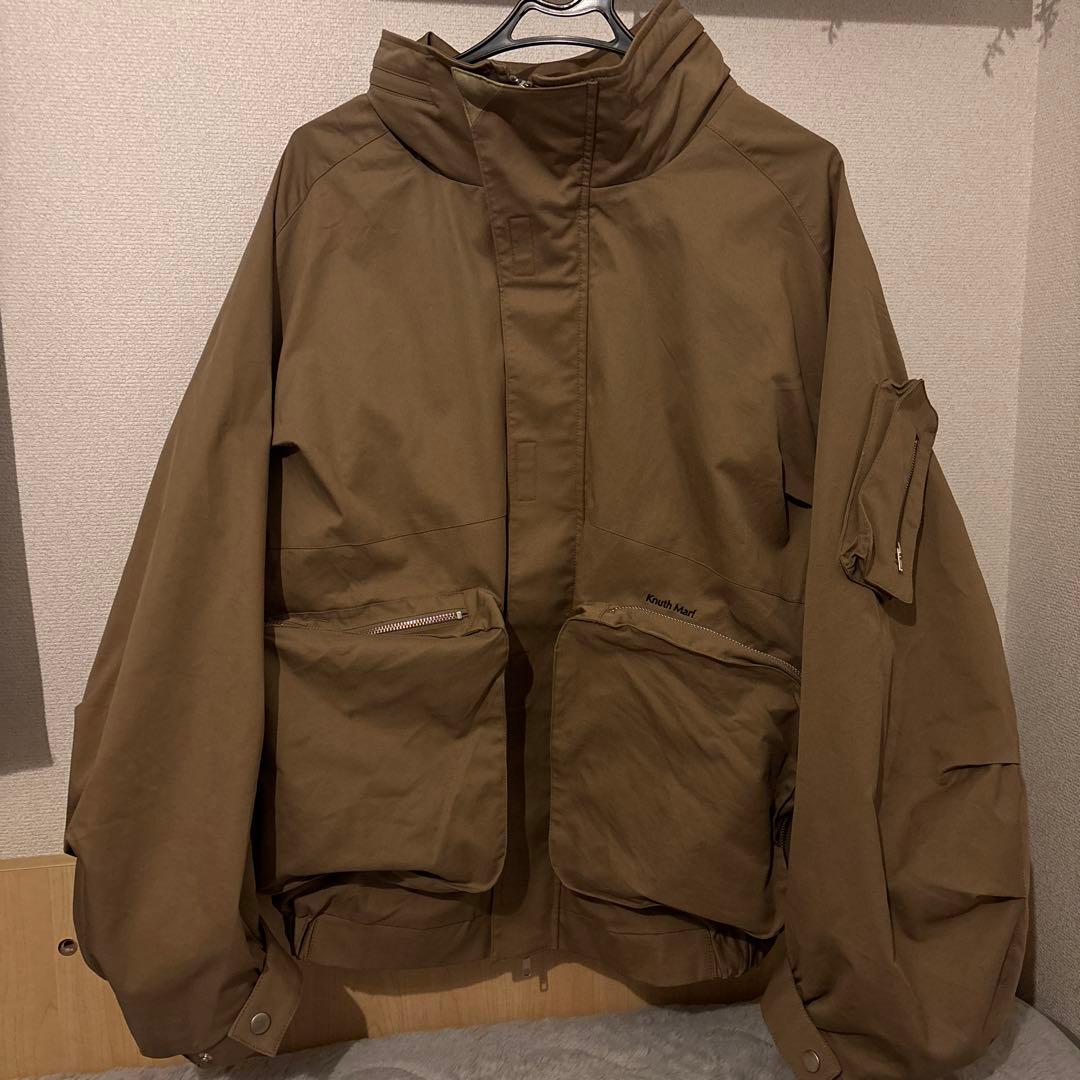 そらまめクヌースマーフ ナイロンブルゾン ベージュ