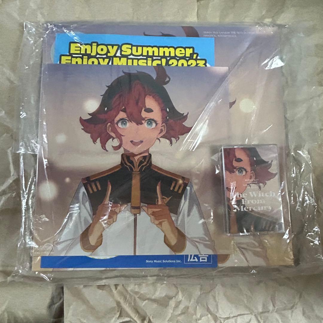 機動戦士ガンダム 水星の魔女 オリジナルサウンドトラック アナログ盤 カセット付