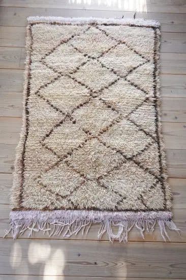 週末sale　maroc購入 ヴィンテージラグ　ベニワレン　モロッコラグ